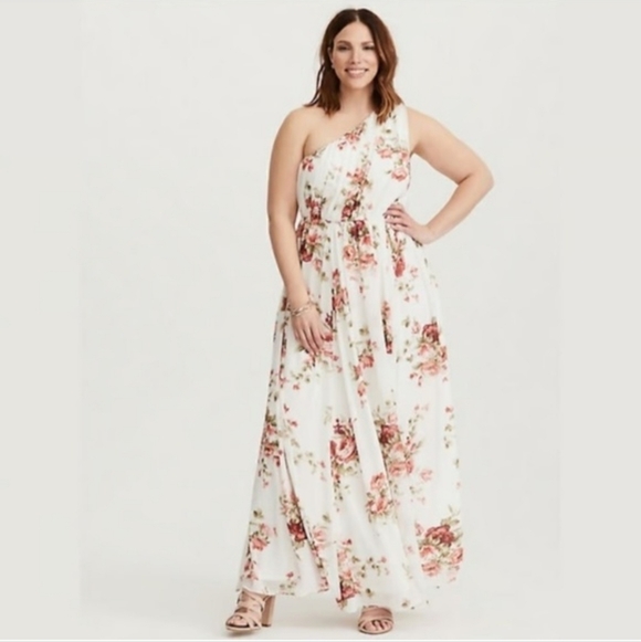 Torrid Floral Maxi Dress - Picture 3 of 4